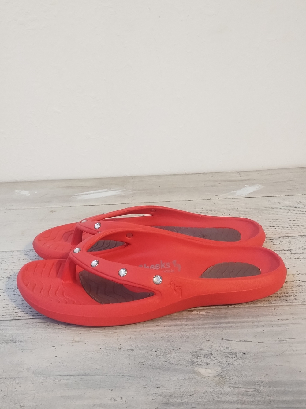 Cheeks women health sandals bi tony little flip flop pink size 8 open to offers
